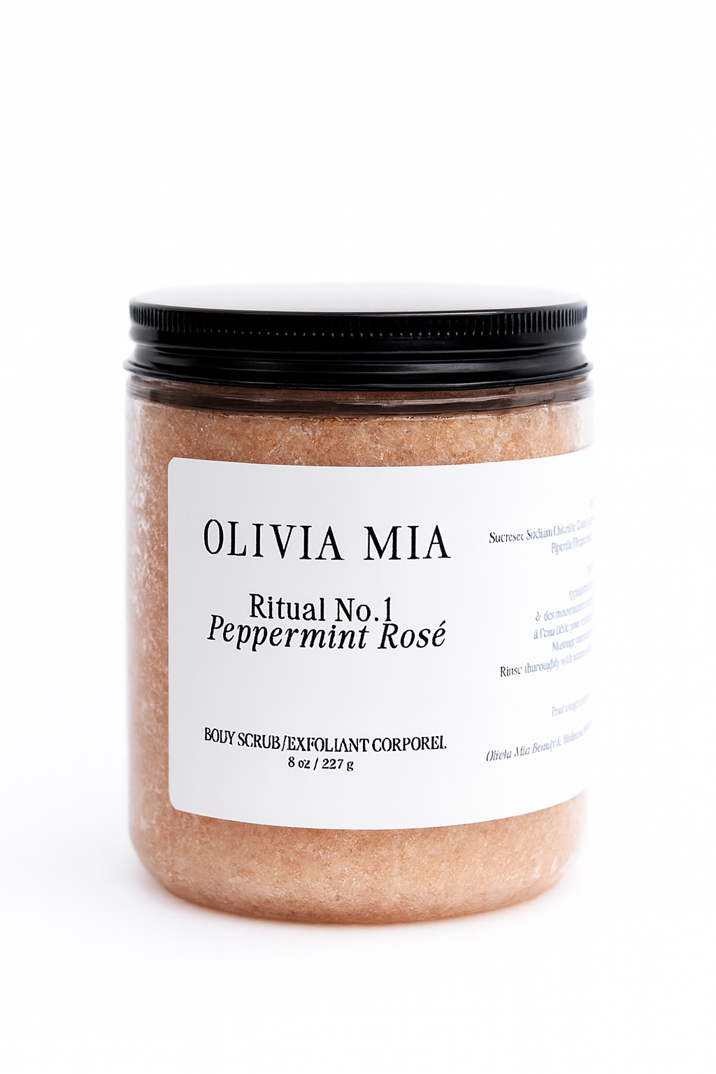 Ritual No.1 Peppermint Rosé Body Scrub – O L I V I A M I A B E A U TY A ...